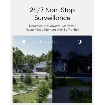 Eufy C31 Ασύρματο Κουδούνι Πόρτας T8223311 Μαύρο