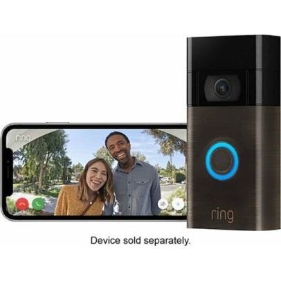 Ring Battery HD Video Doorbell Venetian Bronze