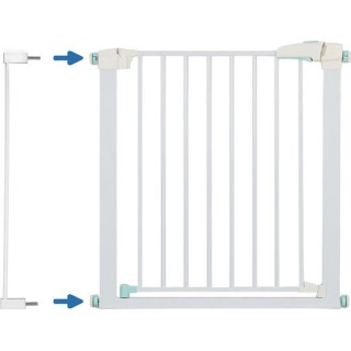 C-TECH HUH-0119 προέκταση προστατευτικής πόρτας μεταλλική 7cm λευκή 