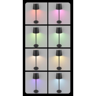 Powertech HLL-0196 Διακοσμητικό Φωτιστικό LED RGB 11x11x38εκ.