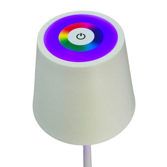 Powertech HLL-0196 Διακοσμητικό Φωτιστικό LED RGB 11x11x38εκ.