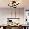 Powertech HLL-0113 LED Φωτιστικό Οροφής 18W 4000K 26x26x12cm Μαύρο
