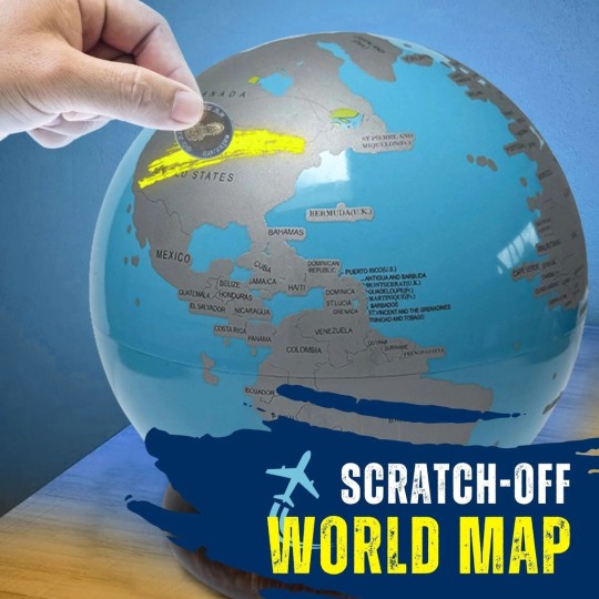 Boxer Gifts - GlobeTrotter Scratch Off Globe Lamp