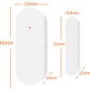 POWERTECH PT-1133 Ασύρματη Μαγνητική Παγίδα 433MHz eV1527, Λευκή