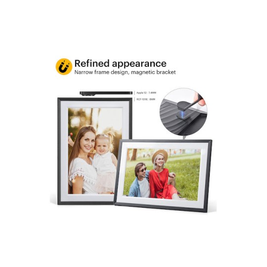KODAK RCF-1018 Ψηφιακή Κορνίζα  με 10.1" Οθόνη Αφής, 1+32GB, Wi-Fi, Μαύρη