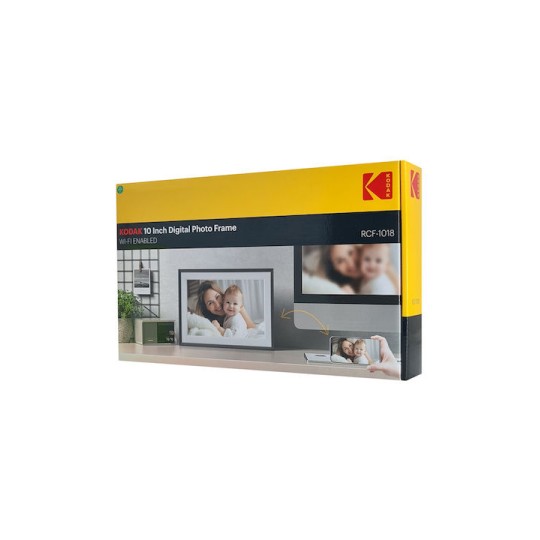 KODAK RCF-1018 Ψηφιακή Κορνίζα  με 10.1" Οθόνη Αφής, 1+32GB, Wi-Fi, Μαύρη