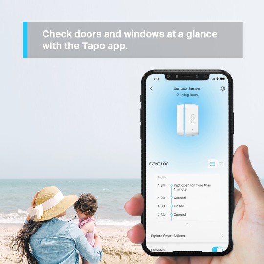 TP-LINK T110 v1.2 Wireless RF 868MHz Contact Sensor