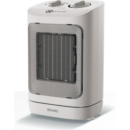 Bruno BRN-0255 Κεραμικό Αερόθερμο Δωματίου Δαπέδου Λευκό 2000W