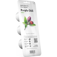 Click and Grow Purple Chili Pepper 3 τεμ.