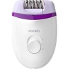 Philips BRE225/00 Satinelle Essential Compact Electric Epilator White/Purple Philips BRE225/00 Satinelle Essential Compact Electric Epilator White/Purple