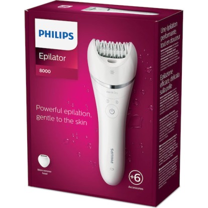 Philips Series 8000 Wet & Dry Epilator BRE715/00