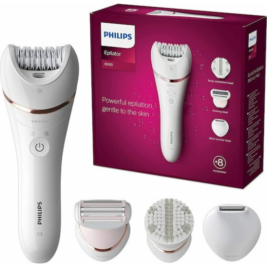 Philips Series 8000 Wet & Dry Epilator BRE735/00