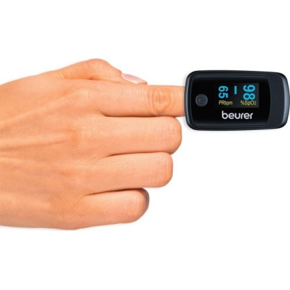 Beurer PO 45 Παλμικό Οξύμετρο Δακτύλου Γκρι