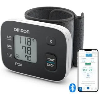 Omron RS3 Intelli IT Ψηφιακό Πιεσόμετρο Καρπού με Bluetooth (HEM-6161T-D)