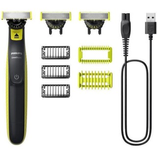 Philips Oneblade QP2824/31 Ξυριστική Μηχανή Προσώπου Επαναφορτιζόμενη