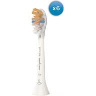 Philips Sonicare A3 Premium Replacement Electric Toothbrush Head – Pack of 6 (HX9096/10)