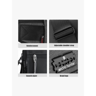 ARCTIC HUNTER K00092 Τσάντα Ώμου 6L, Μαύρη ARCTIC HUNTER K00092 Τσάντα Ώμου 6L, Μαύρη