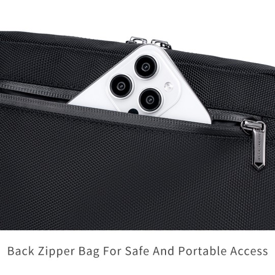 ARCTIC HUNTER K00691 Τσάντα Χειρός , 2.7L, Μαύρη