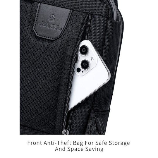 ARCTIC HUNTER XB00693 Τσάντα Crossbody , 2.7L, Μαύρη ARCTIC HUNTER XB00693 Τσάντα Crossbody , 2.7L, Μαύρη