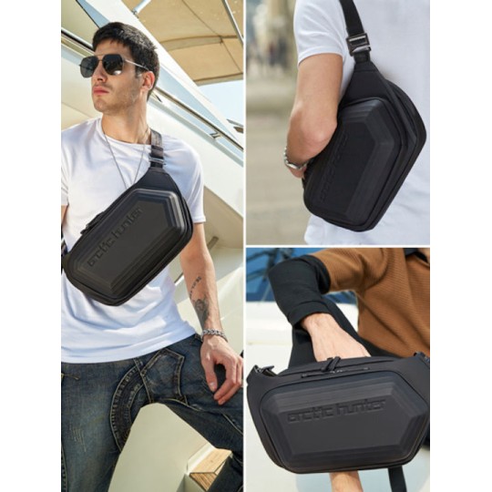 ARCTIC HUNTER Y00013 Τσάντα Crossbody , 7L, Μαύρη ARCTIC HUNTER Y00013 Τσάντα Crossbody , 7L, Μαύρη