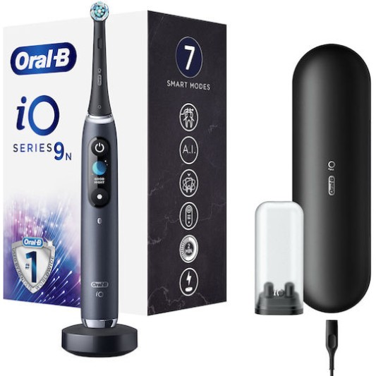 Oral-B iO Series 9N Ηλεκτρική Οδοντόβουρτσα Black Onyx