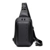 ARCTIC HUNTER XB00126 Τσάντα Crossbody 5.4L, Μαύρη