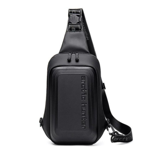 ARCTIC HUNTER XB00126 Τσάντα Crossbody 5.4L, Μαύρη