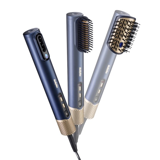 Babyliss AS6550E Air Wand Ηλεκτρική Βούρτσα Multi-styler 3 σε 1 με Αέρα