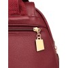 Balidaishu LBAG-0010 Γυναικεία Τσάντα Πλάτης Μπορντό