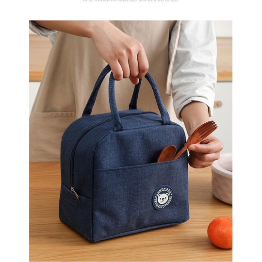 Ισοθερμική Τσάντα HUH-0011 7L  Αδιάβροχη 23x13x21cm  Μωβ