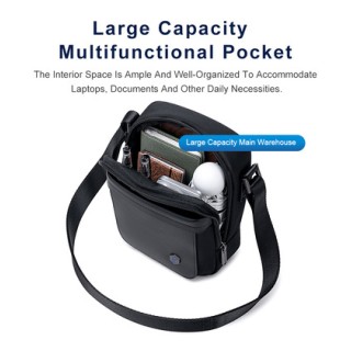 Arctic Hunter Men's Bag Shoulder Crossbody K00688 Gray