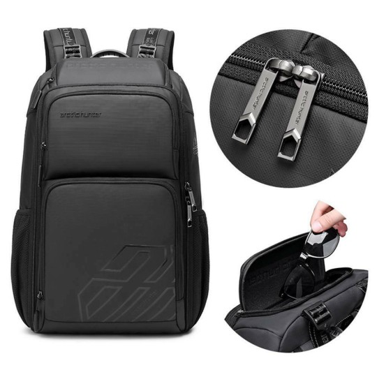 Arctic Hunter B00461 Waterproof Backpack for 15.6" Laptop Black