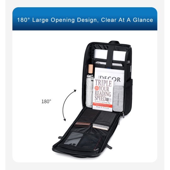 Arctic Hunter B00675 Backpack for 15.6" Laptop Black