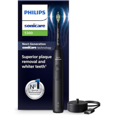 Philips Sonicare 5300 HX7101/01 Επαναφορτιζόμενη Οδοντόβουρτσα Μαύρη Philips Sonicare 5300 HX7101/01 Επαναφορτιζόμενη Οδοντόβουρτσα Μαύρη