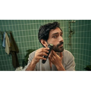 Philips Multigroom MG3946/15 Σετ Επαναφορτιζόμενης Κουρευτικής Μηχανής Μαύρο 