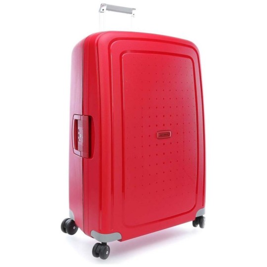 Samsonite S'Cure Spinner Βαλίτσα Ταξιδίου Large 75cm Red