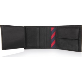 Tommy Hilfiger Leather Men's Wallet Classic Black