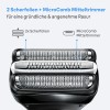 Braun Series 3 ProSkin 3040s Electric Shaver Black/Blue