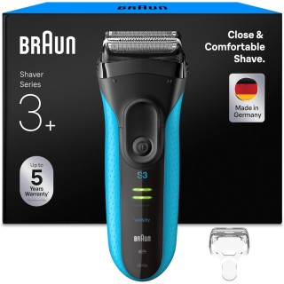 Braun Series 3 ProSkin 3040s Electric Shaver Black/Blue