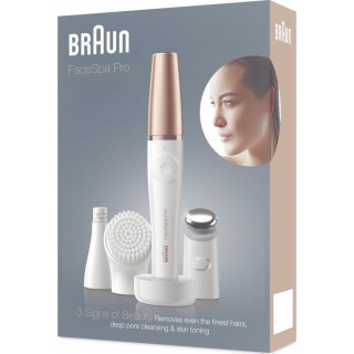 Braun SE911 FaceSpa Pro Συσκευή Αποτρίχωσης και Καθαρισμού Προσώπου