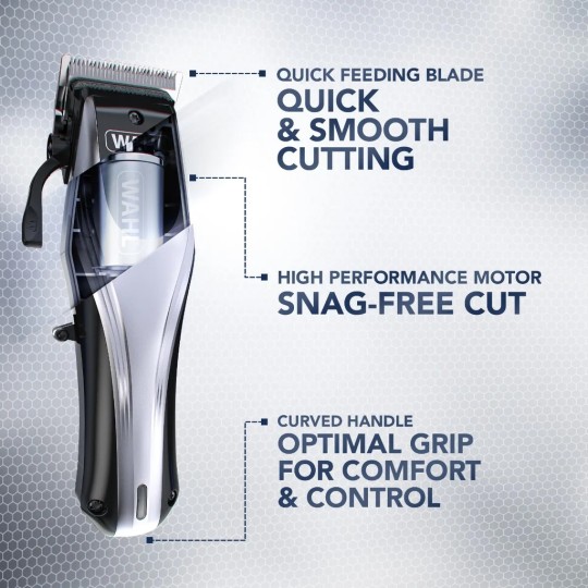 Wahl Rapid Clip Hair Clipper 09657-0460 Black