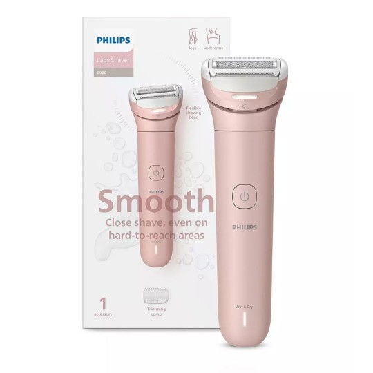 Philips BRL129 Wet and Dry Rechargeable Lady Shaver