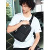 GOLDEN WOLF GXB00725 Τσάντα Crossbody 4L, Μαύρη