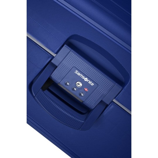 Samsonite S'Cure Spinner Βαλίτσα Ταξιδίου Large 75cm Dark Blue