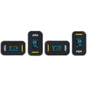 Braun YK-81CEU Παλμικό Οξύμετρο Δακτύλου Black