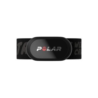 Polar H10 Black Crush Αδιάβροχη Ζώνη Καρδιακών Παλμών Στήθους 93cm σε Μαύρο χρώμα