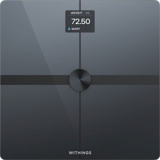 Withings Body Smart Ζυγαριά σε Μαύρο χρώμα