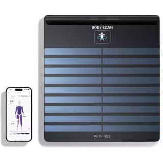 Withings Smart Ζυγαριά με Λιπομετρητή σε Μαύρο χρώμα