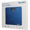 BRUNO BRN-0073 Ψηφιακή Ζυγαριά έως 180kg, Επαναφορτιζόμενη Μπλε