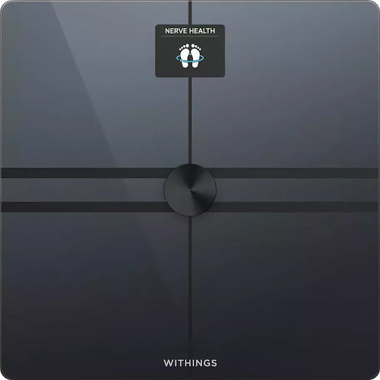 Withings Body Comp Smart Ζυγαριά με Λιπομετρητή Μαύρο
